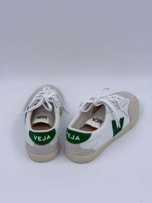 Veja Volley Canvas - Weiß - Grün - 36 - MOSTWANTED24