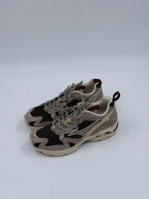 Mizuno Wave Rider 10 Unisex Sneaker - Beluga / Vintage Khaki - 36.5 - MOSTWANTED24