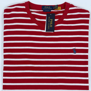 Polo Ralph Lauren Stripe T-Shirt - Rot - XXL - MOSTWANTED24