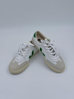 Veja Volley Canvas - Weiß - Grün - 36 - MOSTWANTED24