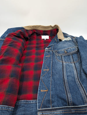 MAISON MARGIELA Pendleton Denim Jacke - Blau - 44 - MOSTWANTED24