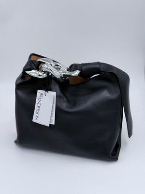 J.W. Anderson Kettengriff Schultertasche - Schwarz - MOSTWANTED24