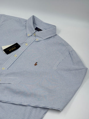 Polo Ralph Lauren Slim Fit Oxford Hemd - Blau - XL - MOSTWANTED24
