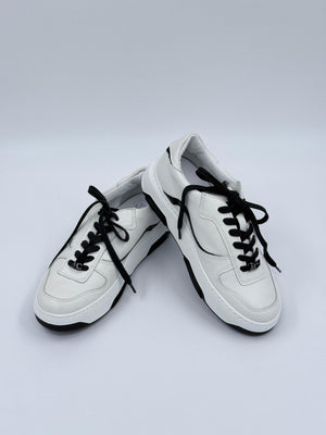 Marc Cain Leder Sneaker - Schwarz - 40 - MOSTWANTED24