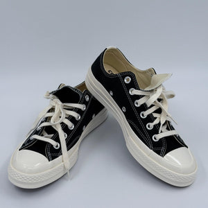 Comme des Garçons Play x Converse Chuck Taylor'70 Classic Low Top - Schwarz - 4 - MOSTWANTED24