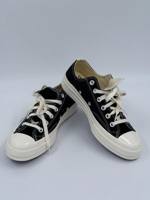 Comme des Garçons Play x Converse Chuck Taylor'70 Classic Low Top - Schwarz - 4 - MOSTWANTED24