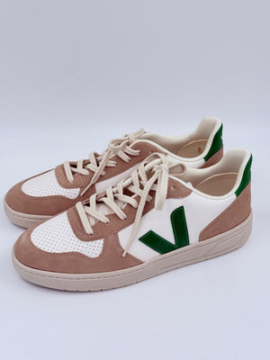 Veja – V - 10 - Braun - Weiß - Grün - 46 - MOSTWANTED24