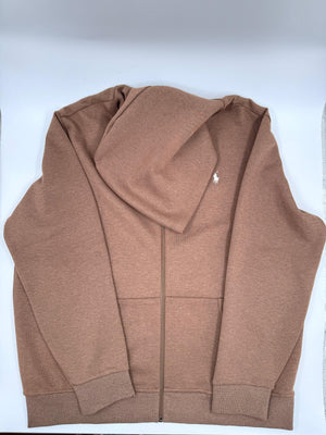 POLO RALPH LAUREN Herren Double - Knit Full - Zip Sweatjacke - Zederheide - XXL - MOSTWANTED24