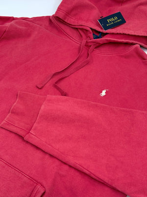 Polo Ralph Lauren Loopback Frottee - Hoodie für Herren - Rot - XXL - MOSTWANTED24