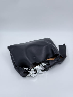 J.W. Anderson Kettengriff Schultertasche - Schwarz - MOSTWANTED24