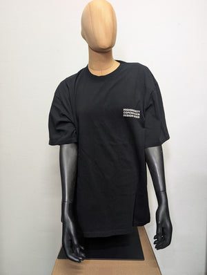 Highsnobiety x Gatezero T-Shirt Simplicity And Function - Schwarz - XL - MOSTWANTED24