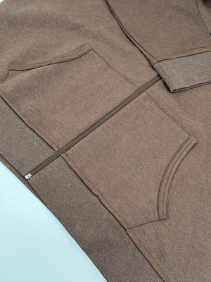 POLO RALPH LAUREN Herren Double - Knit Full - Zip Sweatjacke - Zederheide - XXL - MOSTWANTED24