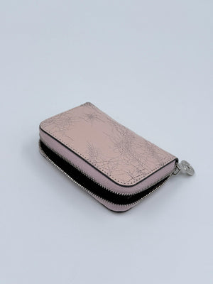 Acne Studios Acite Crackle Wallet - Pastelrosa - MOSTWANTED24
