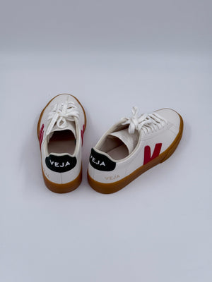 Veja Campo Damenschuh - Weiß - Rot - 37 - MOSTWANTED24