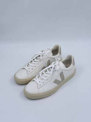 Veja Campo Chromefree Leather - Extra White/Black - 39 - MOSTWANTED24