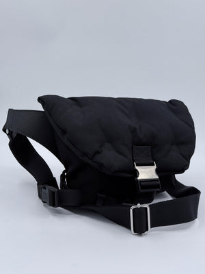 Maison Margiela Kleine sportliche Glam Slam Kuriertasche - Schwarz - MOSTWANTED24